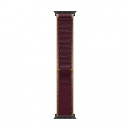 49mm Burgundy Trail Loop - S/M - Black Titanium Finish