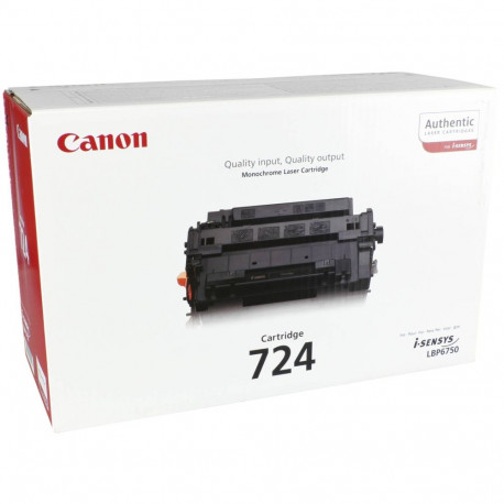 Canon tonerkassett CRG-724H originaal, must