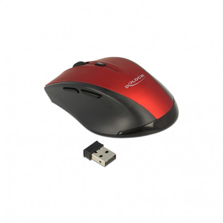 Juhtmevaba optiline hiir, 5 nuppu + rullik, nano usb vastuvõtja