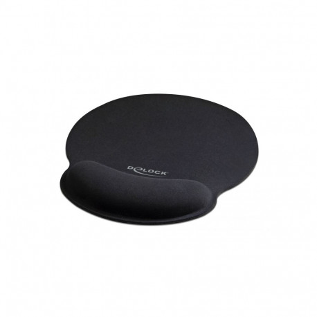 Hiirematt randmetoega, must L-227mm W-252mm H-20mm