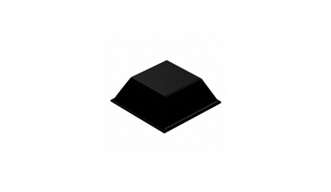 RUBBERPAD BLACK 20.6x20.6x7.6MM