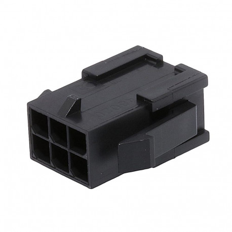 Micro-Fit 3.0 6ne pistik paneelile 2rida