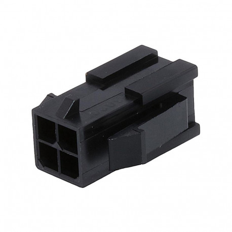 Housing female MicroFit 4 pin