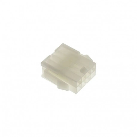 Mini-Fit Jr Male Connector Housing, 4.2mm Pitch, 8 Way, 2 Row