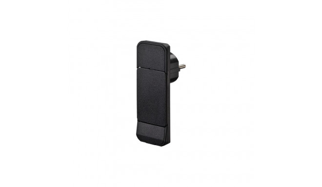 Smart Plug w. earthing contact rewireable, without cable, bk