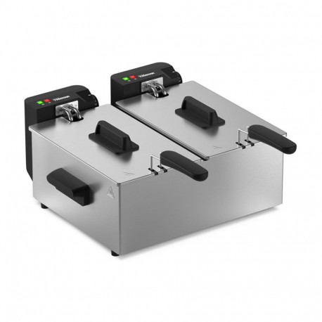 Tristar topeltfritüür FR-9342 võimsus 3600W mahutavus 6l, hõbedane
