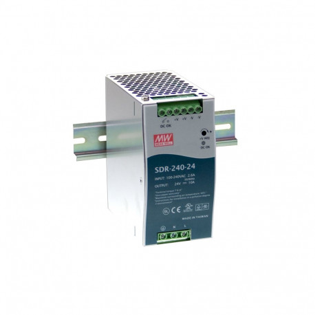 Toiteplokk DIN-liistule 240W 48V 5A