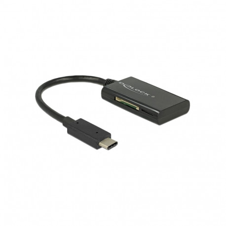 Kaardilugeja USB-C - 2 x SD / SDHC / MS / MMC / Micro SD