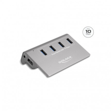 Delock USB 3.2 Gen 2 Hub with 4 USB Type-A Ports