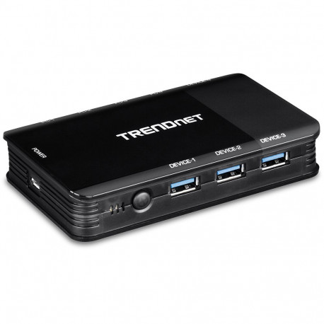 USB 3.1 switch 4-le arvutile (4USB seade - 4 kasutajat)
