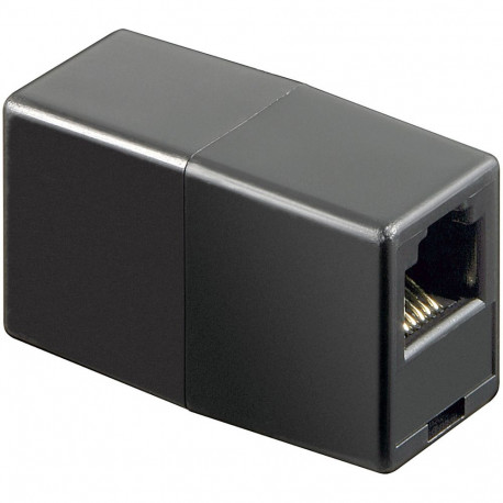 RJ12 coupler 1xRJ12 jack > 1xRJ12 jack