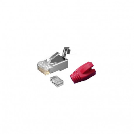BKT RJ45 cat.6A plug, AWG 22-23, shielded, tool