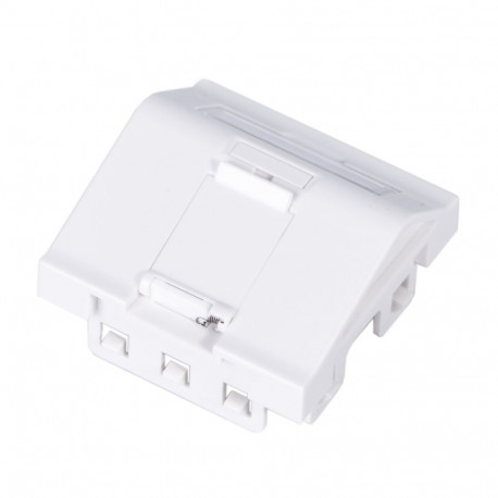 Angled adaptor BKT 1xRJ45 (45 x 45)