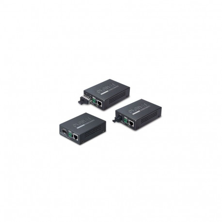 10/100/1000BASE-T to 1000BASE-LX Media Converter (SC, SM) -20km