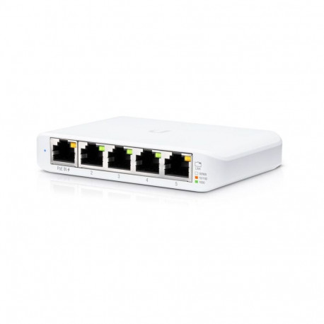 Switch: 5 x GbE, Layer2, PoE/USB-C toitega