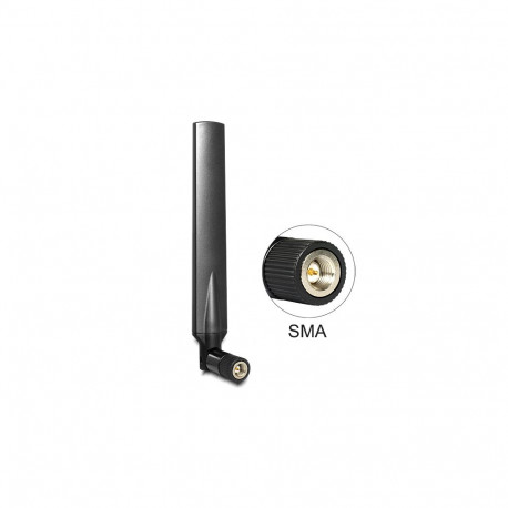 Ringantenn: 1 - 4 dBi LTE, GSM, UMTS, sisetingimustele, SMA