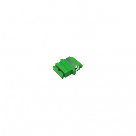 FO adapter singlemode SC/APC duplex roheline