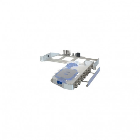 FO paneel 48xLC duplex liikuva riiuliga 19´´ 1U  singlemode adapteritega