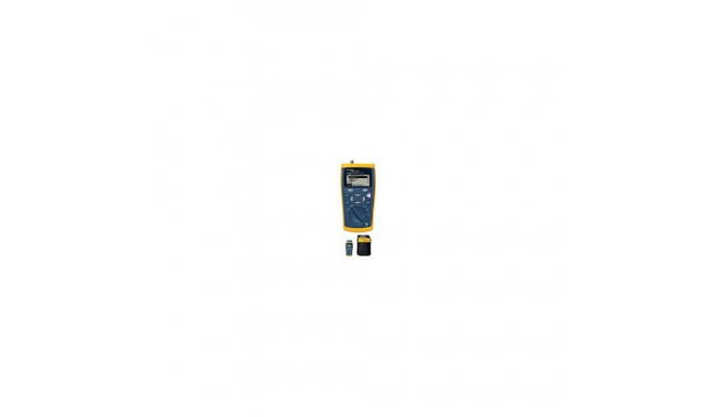 CableIQ main unit with soft carrying case and remote adapter