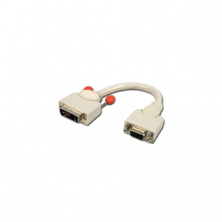 0.2m Premium DVI to VGA Adapter DVI-A Male/15 Pin HD Female