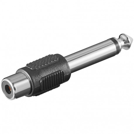 Üleminek RCA pesa - 6.35mm mono pistik