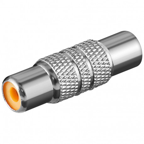 Adapter RCA jack - RCA jack, metal version