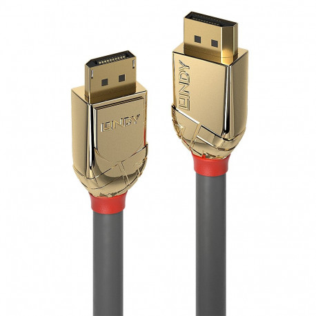 DisplayPort kaabel 2.0m, 1.4, 8K 7680x4320@60Hz, GOLD