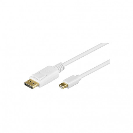 DisplayPort - Mini DisplayPort kaabel 2.0m, valge