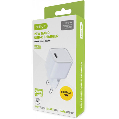 D-Fruit charger 20W Nano USB-C DF185