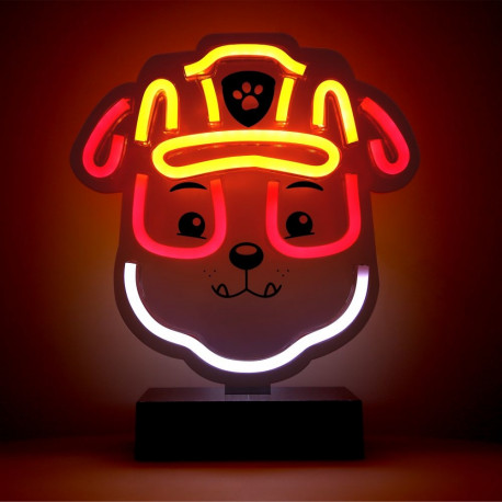 LED-neoonlamp alusel Paw Patrol? Rubble OW-120446 T-01707, mitmevärviline