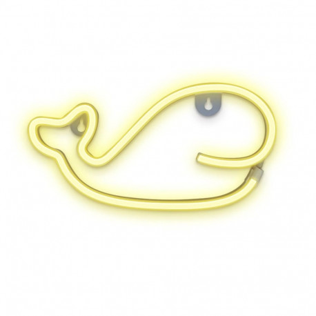 Forever Light LED-neoon FLNEO9, vaal, soe valge, patarei + USB