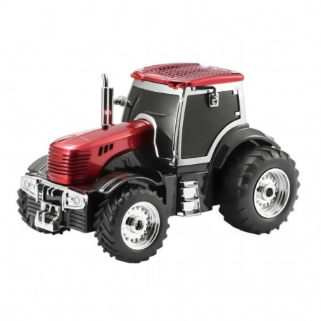 Bluetooth-kõlar WS-560 retrotraktor 10W FM-raadio USB TF LED-ekraan 1500mAh aku, punane