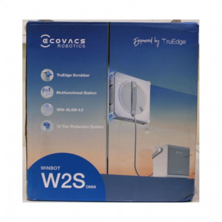 Ecovacs SALE OUT. | Window Cleaning Robot | WINBOT W2S OMNI | Corded | 8000 Pa | White | DAMAGED PAC