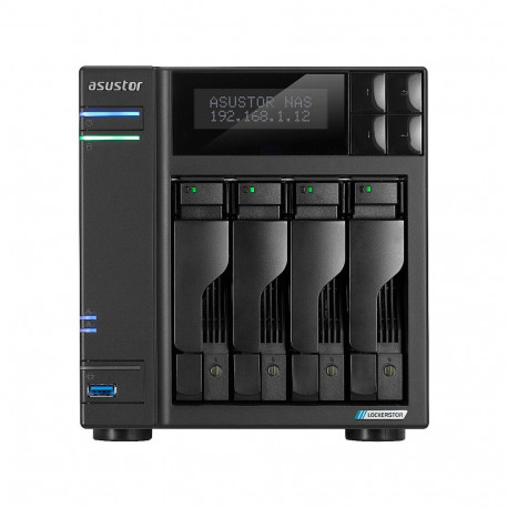 ASUSTOR NAS Lockerstor AS6704T v2, 4 kettasahtliga