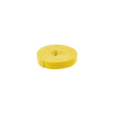 "Cable strap (Hook and Loop), yellow, width: 16 mm, coil, 4 m"