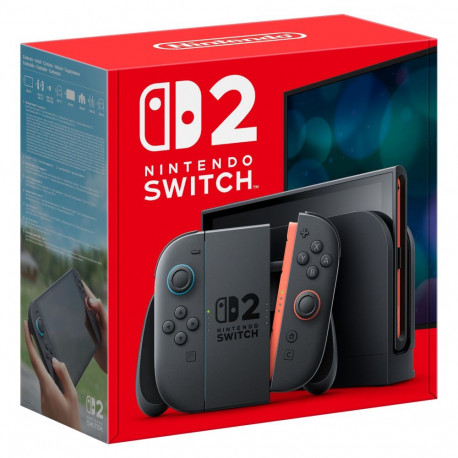 Nintendo mängukonsool Switch 2, must