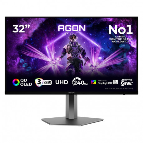 "80 cm (31.5"") 3840 x 2160 Pixel AOC AG326UZD2 16:9 4K Ultra HD OLED 0,03 ms 240 Hz HDR DisplayPort