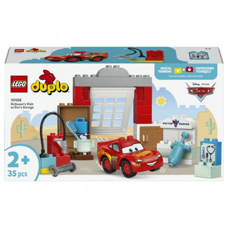 "LEGO 10456 DUPLO Disney McQueens Besuch in Docs Werkstatt"