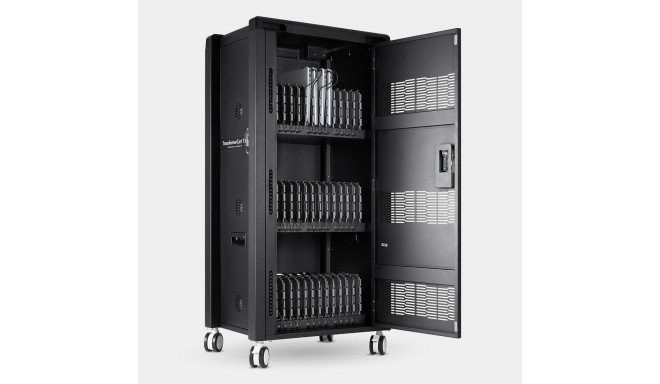 Formcase kaasaskantav seadmete halduskäru TransformerCart T36PD Perf. Plus, must