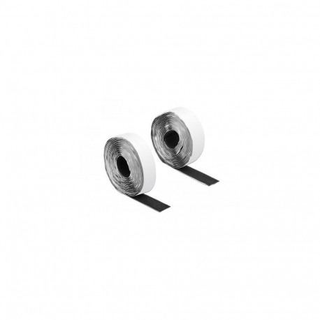 DeLOCK Hook-and-loop tape self-adhesive L 5 m x W 25 mm black