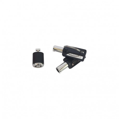 Conceptronic CUSTODIO03BSM Keyed Chassis Lock, Standard Security Slot, Master Keyed Compatible