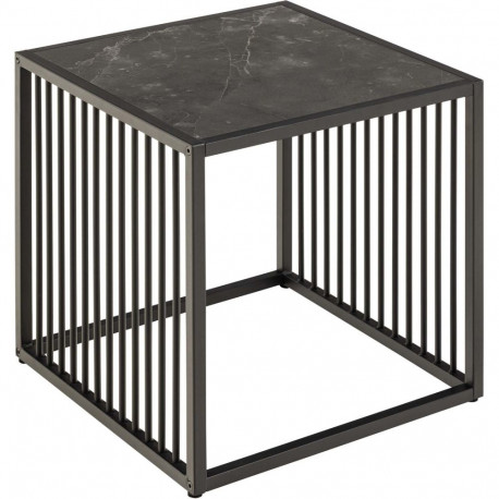 Side table STRINGTON 40x40xH40cm, black