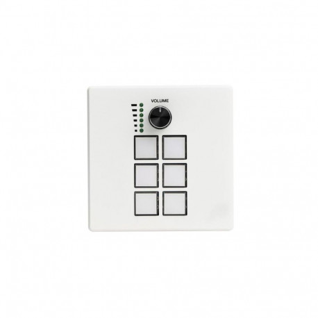 Lindy Control Keypad, 6 Keys and Dial – Programmable AV & Room Control Interface