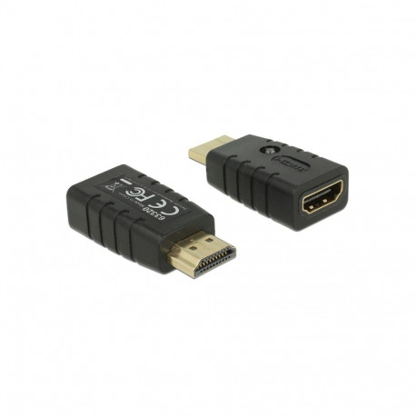 Delock Adapter HDMI-A male > HDMI-A female EDID Emulator