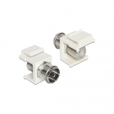 Delock Keystone module IEC female > F female