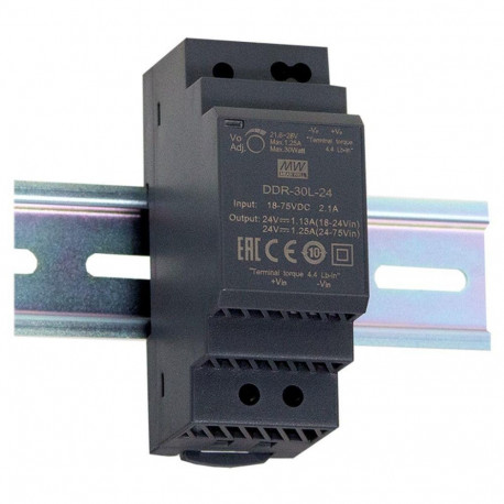 DC-DC konverter 30W 9~36V - 24V 1.25A -30 kuni 70C°