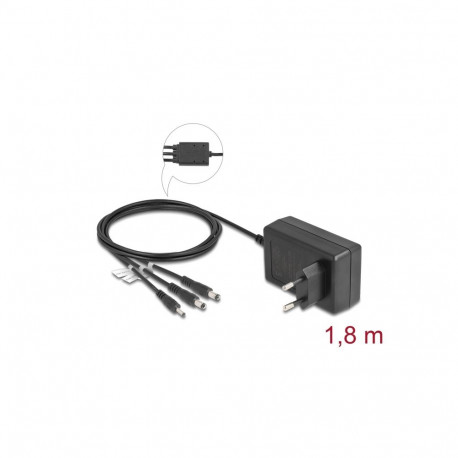 Toiteplokk plug-in 36W 12.0V 3.0A, 3.5 x 1.35mm, 5.5 x 2.1mm, 5.5 x 2.5mm