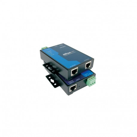 2-port RS-232 device server, 0 to 55°C, power supply