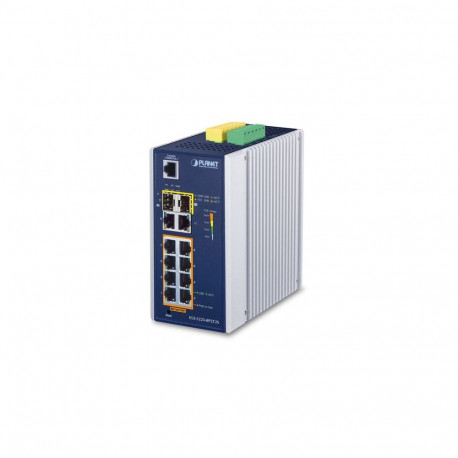 Switch: 8 x 10/100/1000Mbps PoE+, 2 x 10/100/1000Mbps, 2 x SFP, 1 x RJ-45 console, Layer 2/4