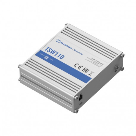 Industrial Ethernet switch with 5x 10/100/1000BaseT(X) ports , -40 to 75°C